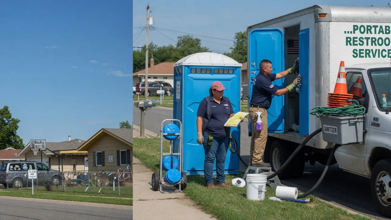 Portable Toilet Rental in Hardy, NE near me